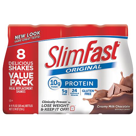 SlimFast Ready to Drink Meal Replacement Shake Creamy Milk Chocolate
