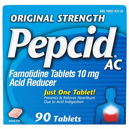 Pepcid AC Original Strength Heartburn Prevention & Relief