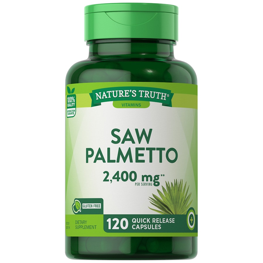 Nature's Truth Saw Palmetto 2,400 mg | Walgreens