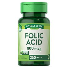 Nature's Truth Folic Acid 800 mcg | Walgreens