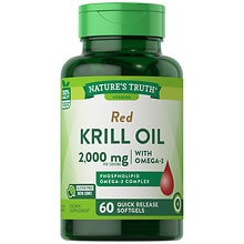 Nature s Truth Red Krill Oil 2 000 mg with Omega 3 Walgreens