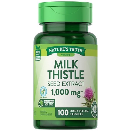Nature's Truth Milk Thistle Seed Extract 1,000 mg