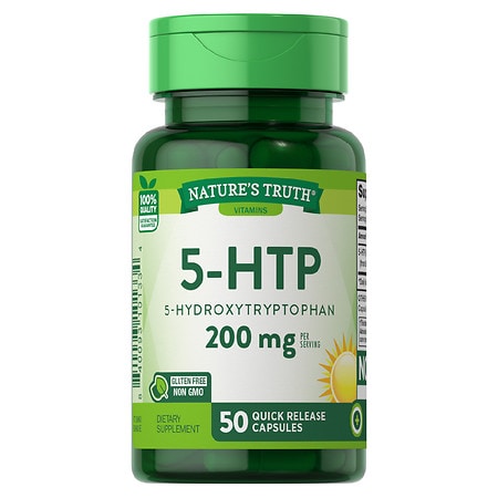 Nature's Truth 5-HTP (5-Hydroxytryptophan) 200 mg, Capsules