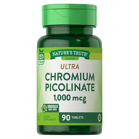 Nature's Truth Ultra Chromium Picolinate 1,000 mcg, Capsules