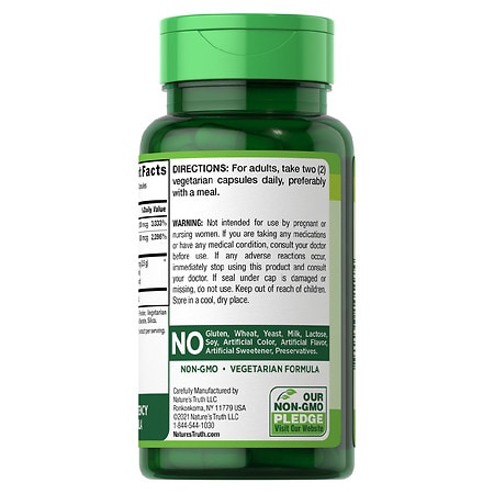 Nature's Truth Super Cinnamon Plus Biotin & Chromium, Capsules