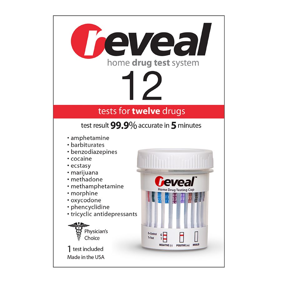 reveal Home 12 Drug Test Twelve Drugs
