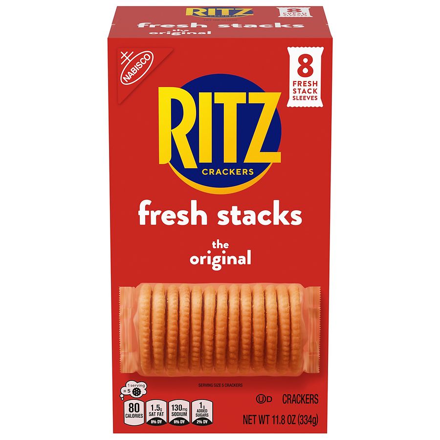 ロッキーチャック ストラップ 4個セット Ritz Fresh Stacks Original Crackers, Travel Snacks, Multi Snack