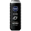 Nivea Men Active Clean Charcoal Body Wash Deep Clean - 16.9 fl oz
