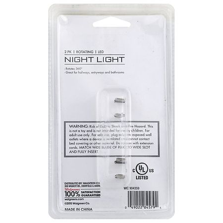 AllTopBargains 4pc Light Sensor LED Night Light Bright Wall Plug Bathroom Nite Lamp Home Stairs