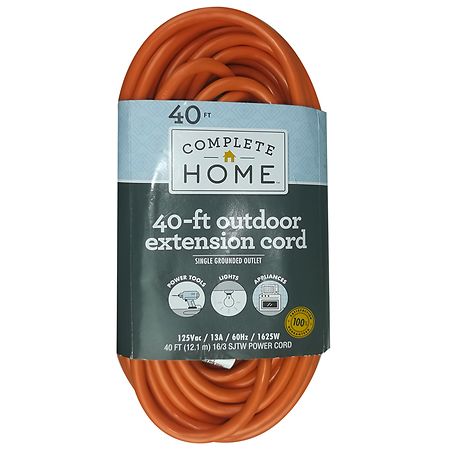 Living Solutions Outdoor Extension Cord 40ft - 1.0 ea