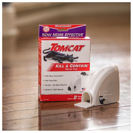Tomcat Kill & Contain Mouse Trap