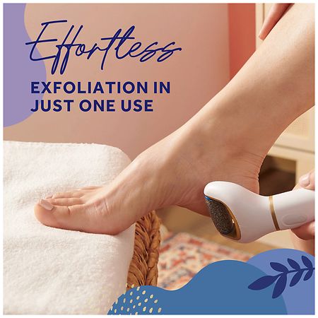 AMOPE 95139 Pedi Perfect Wet & Dry Rechargeable Foot File
