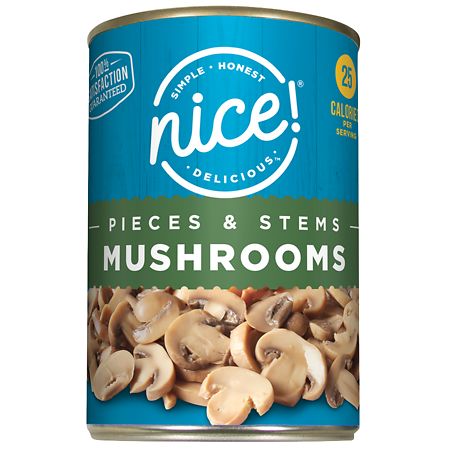 Nice! Mushrooms Pieces & Stems