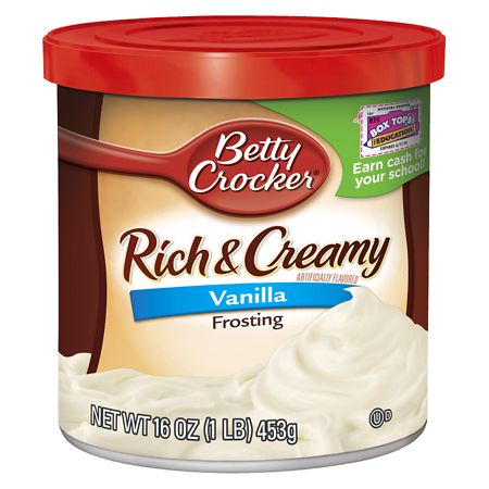 Betty Crocker Creamy Deluxe Frosting Vanilla