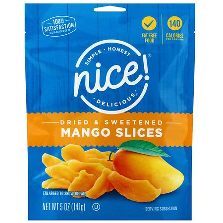 Nice! Dried Mango Slices Sweetened