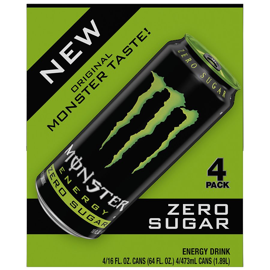 Monster Energy Zero Sugar Drink Pack Sweet And Salty Citrus