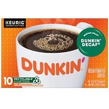 Dunkin Donuts Decaf Coffee K Cup Pods Decaf Original Walgreens