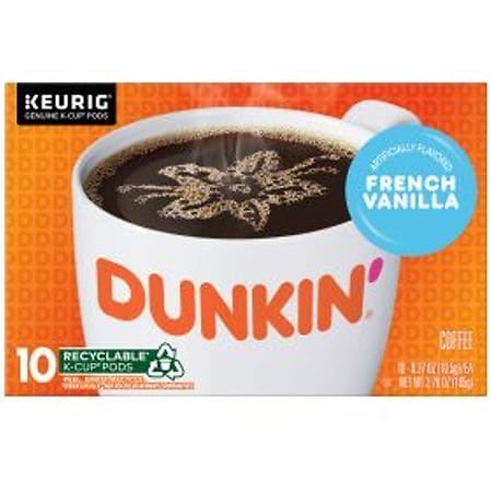 Dunkin' Donuts Coffee K-Cup Pods French Vanilla