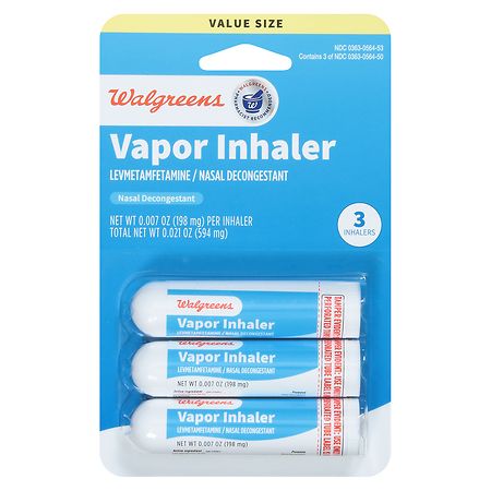 Walgreens Vapor Inhaler