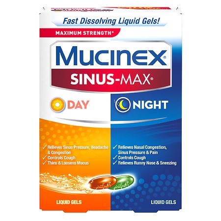 Mucinex Liquid Gels Day & Night