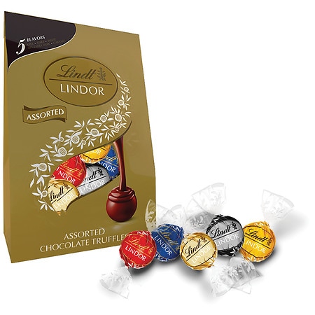Lindt LINDOR Almond Butter Milk Chocolate Candy Truffles, 5.1 oz. - The  Fresh Grocer