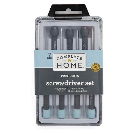 Complete Home Precision Screwdriver Set 7 Piece