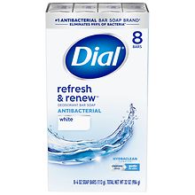 Dial Antibacterial Deodorant Bar Soap White White | Walgreens