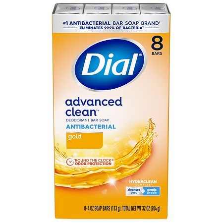 Dial Antibacterial Bar Soap Gold Gold