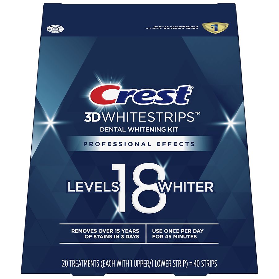 Crest 3D Whitestrips Professional Effects Teeth Whitening Kit