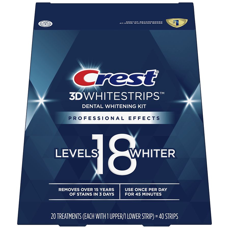 CREST 3D WHITE - WHITESTRIPS PROFESSIONAL EFFECTS 20 Whitening