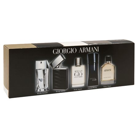 Giorgio Armani 5-Piece Men's Fragrance Coffret | Walgreens