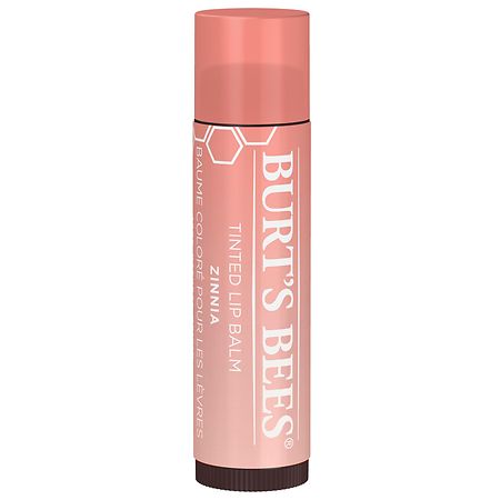 Burt's Bees 100% Natural Moisturizing Tinted Lip Balm with Shea Butter,  Rose, 1 Count 