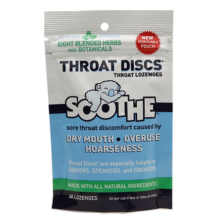 Throat Discs Soothe Throat Lozenges