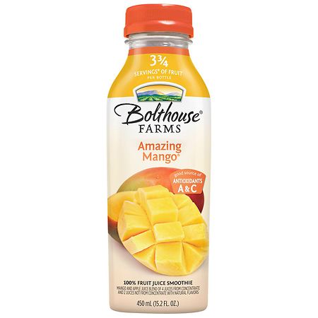 Bolthouse Farms 100% Fruit Juice Smoothie Amazing Mango