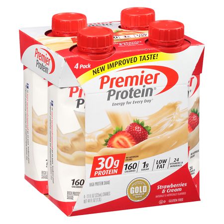 Premier Protein Shakes Strawberries & Cream Strawberries & Cream