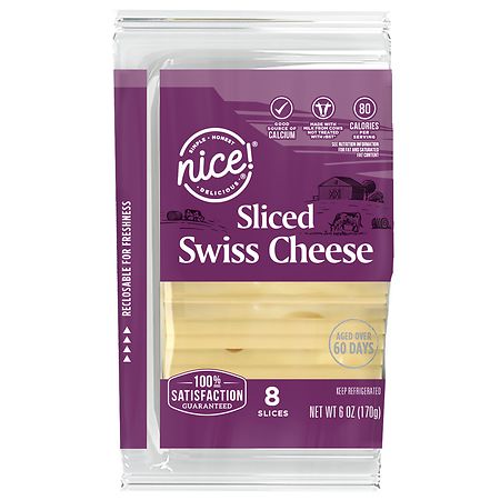 Nice! Sliced Cheese Swiss
