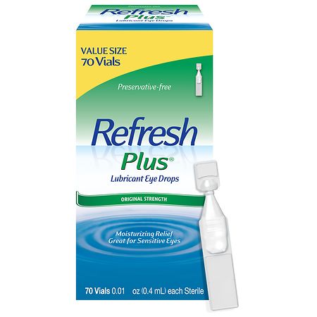 Refresh Plus Lubricant Eye Drops - Value Size