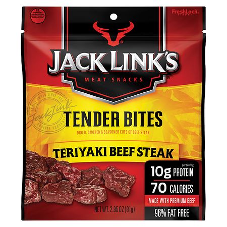 Jack Link's Beef Jerky Tender Bites Teriyaki