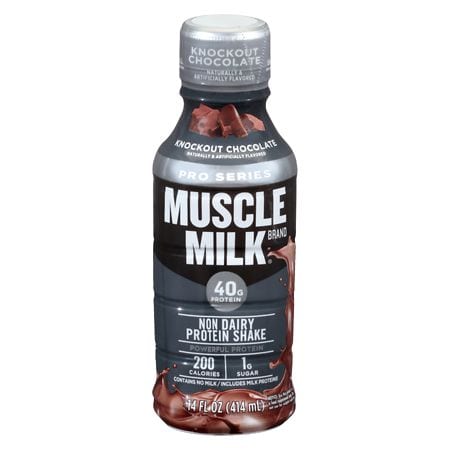 Muscle Milk Pro Series Mega Protein Shake Knockout Chocolate
