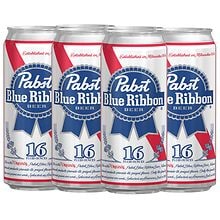 Pabst Blue Ribbon ABV: 4.74% 24 OZ - Cheers On Demand