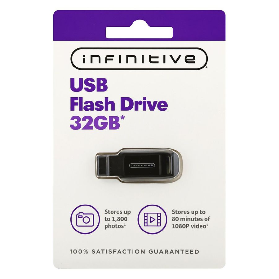 Hacia abajo Nutrición cavar Infinitive USB Flash Drive 32GB | Walgreens