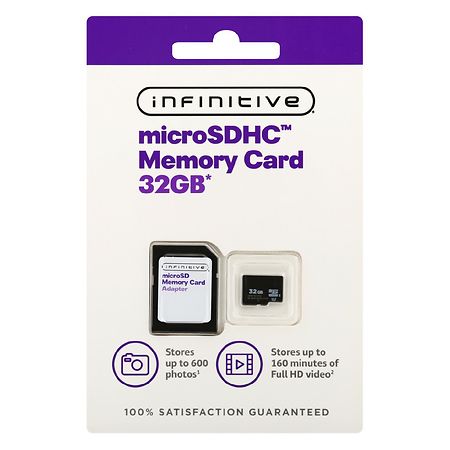 Infinitive High-Performance Mobile microSDHC Memory Card 32.0GB