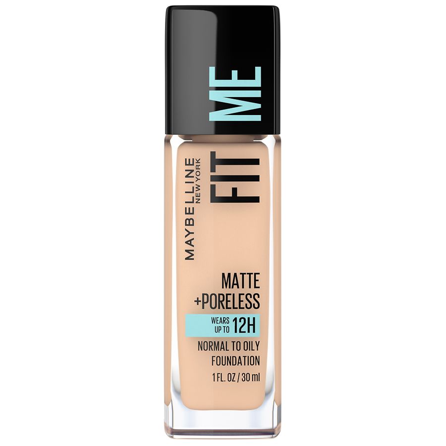 Maybelline Fit Me Matte + Poreless Liquid Foundation, 122 Creamy Beige |  Walgreens