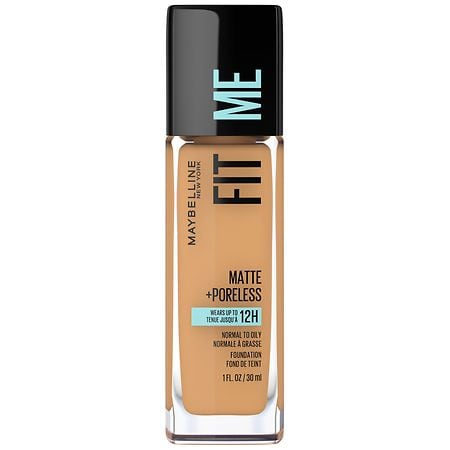 Maybelline New York Fit Me Matte + Poreless Foundation, Golden Caramel | CVS