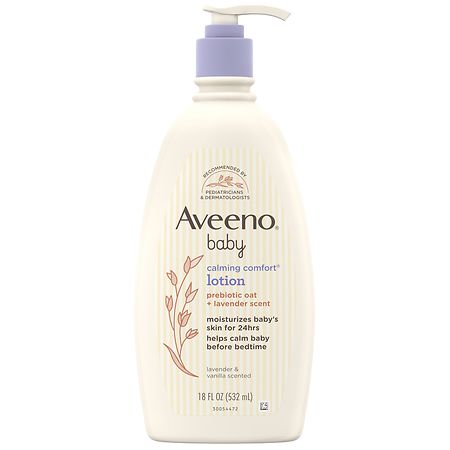 Aveeno Baby Calming Comfort Moisturizing Body Lotion Lavender Vanilla