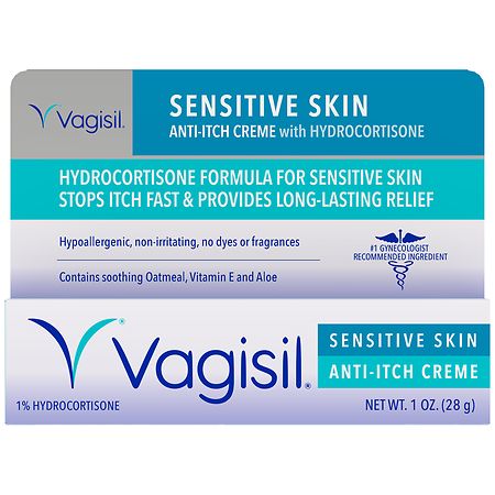 Vagisil Sensitive Skin Formula Maximum Strength Anti-Itch Creme with Oatmeal