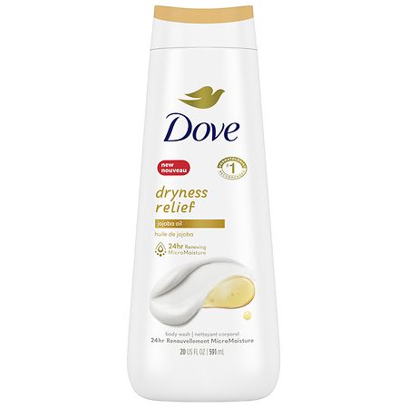 Dove Dryness Relief Body Wash Original Clean