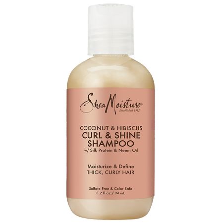 SheaMoisture Curl & Shine Shampoo Coconut & Hibiscus
