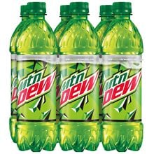 Mountain Dew Soda Citrus, 6 Pack Bottle | Walgreens