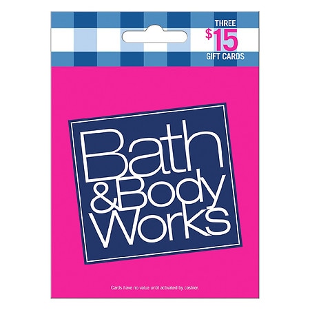 Bath & Body Works Gift Card (3X $15) 45